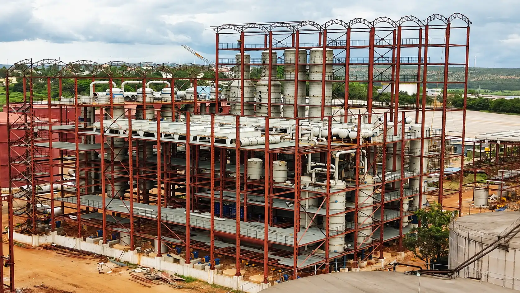 Steel erection