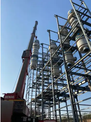 Steel erection