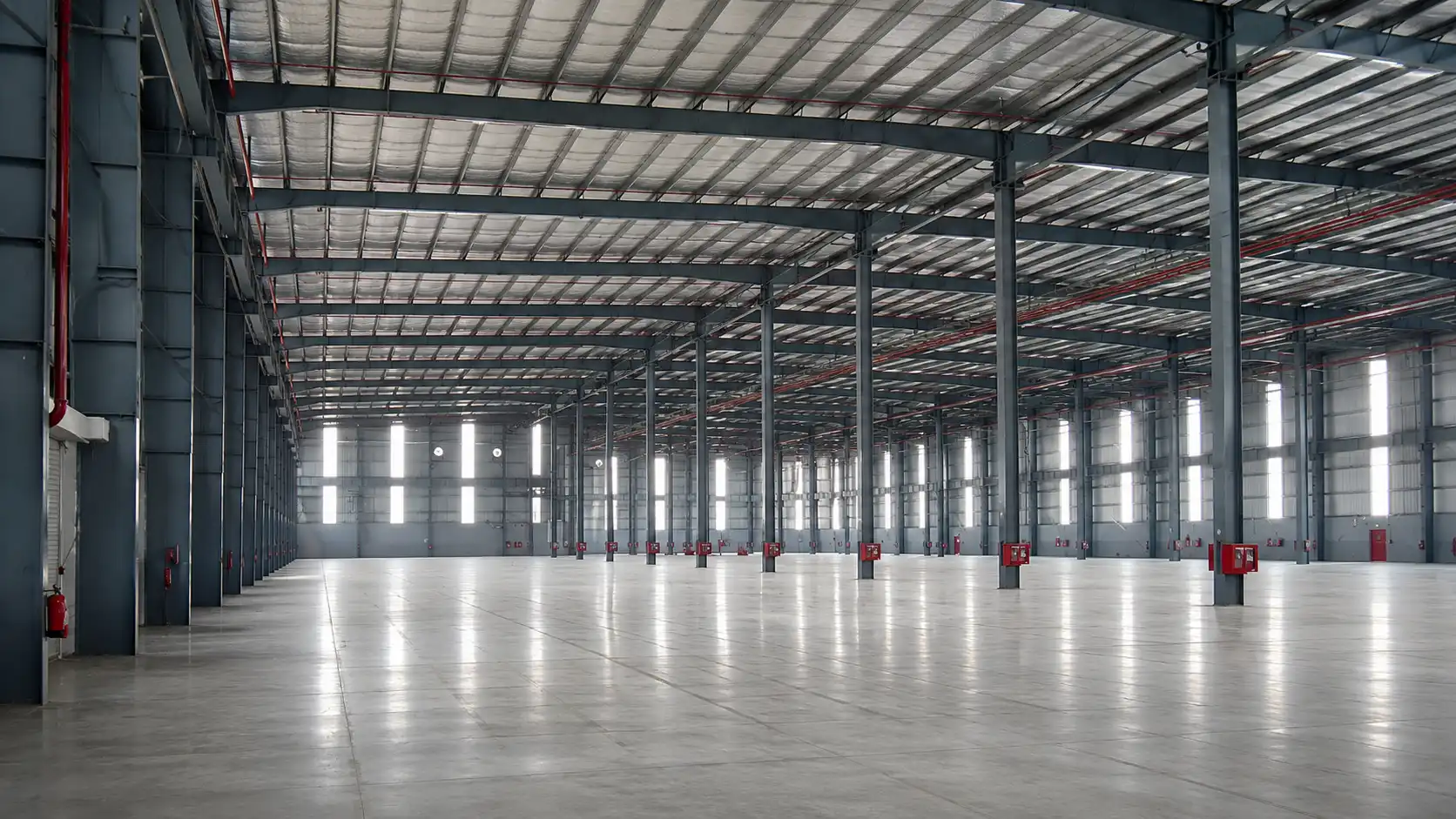 PEB Multi-Bay Structure
