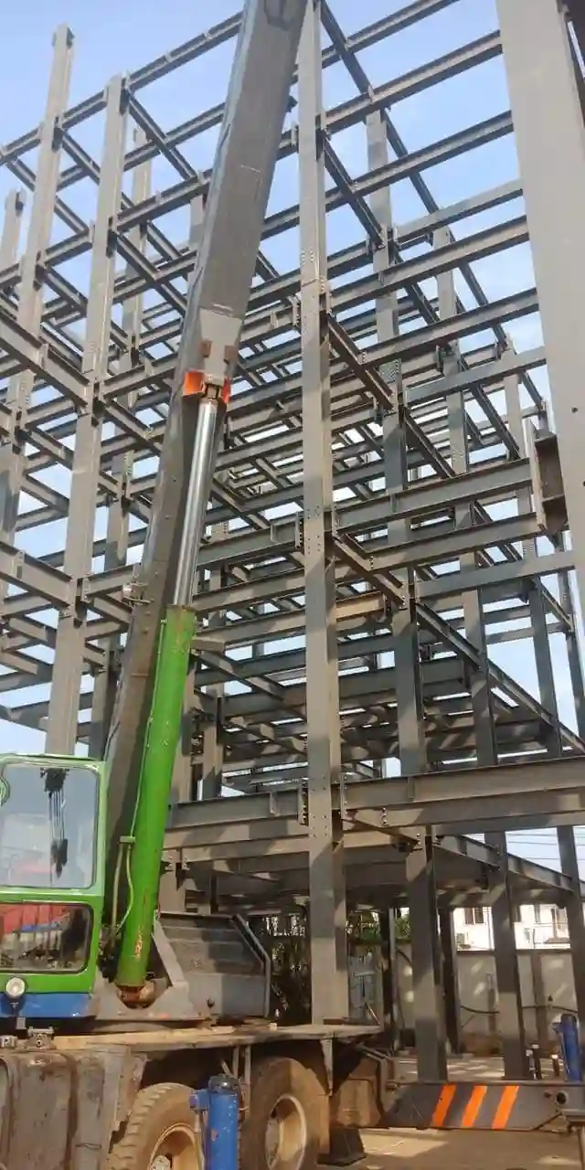 Industrial Steel Framework